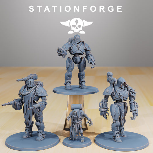 Scavenger Droitex Mk2 - by Station Forge - Tabletop RPG Miniature - Roleplaying 3D Printed Fantasy Mini