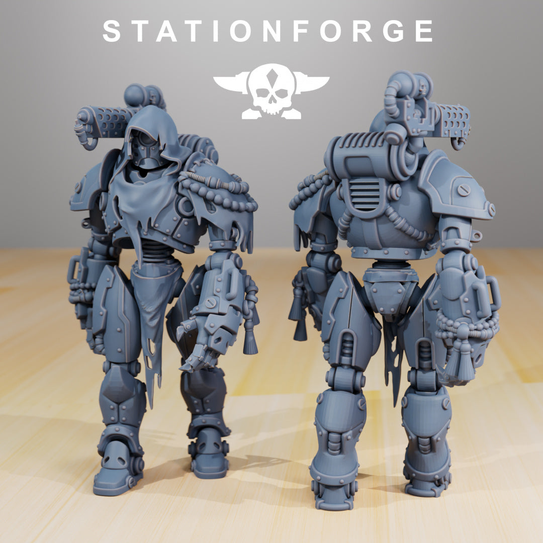 Scavenger Droitex Mk2 - by Station Forge - Tabletop RPG Miniature - Roleplaying 3D Printed Fantasy Mini