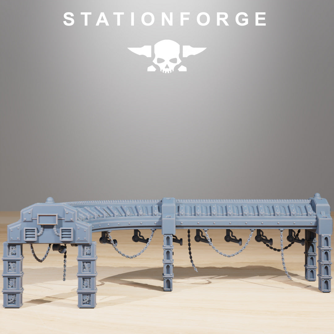 Scavenger Factory Terrain - by Station Forge - Tabletop RPG Miniature - Roleplaying 3D Printed Fantasy Mini