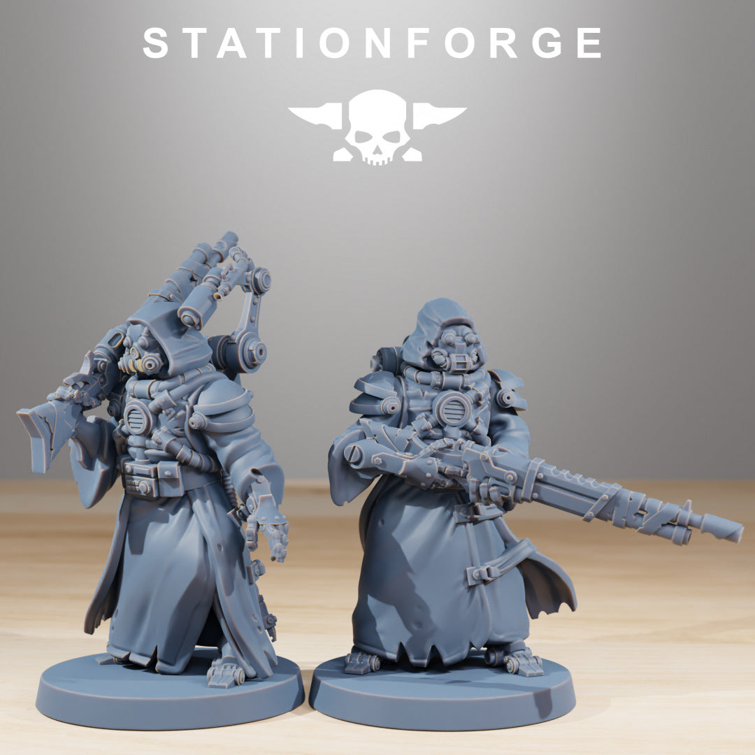 Scavenger Hunters - Compatible with Warhammer 40K - by Station Forge - Tabletop RPG Miniature - Roleplaying 3D Printed Fantasy Mini