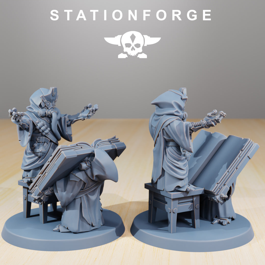 Scavenger Junkards - Compatible with Warhammer 40K - by Station Forge - Tabletop RPG Miniature - Roleplaying 3D Printed Fantasy Mini