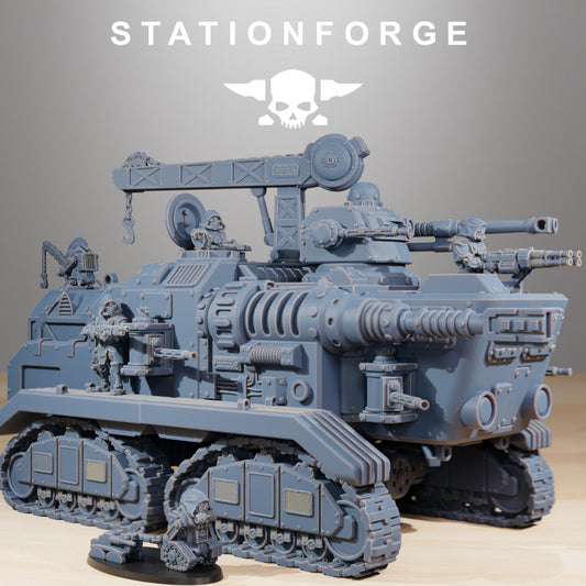 Scavenger Prospector - Compatible with Warhammer 40K - by Station Forge - Tabletop RPG Miniature - Roleplaying 3D Printed Fantasy Mini