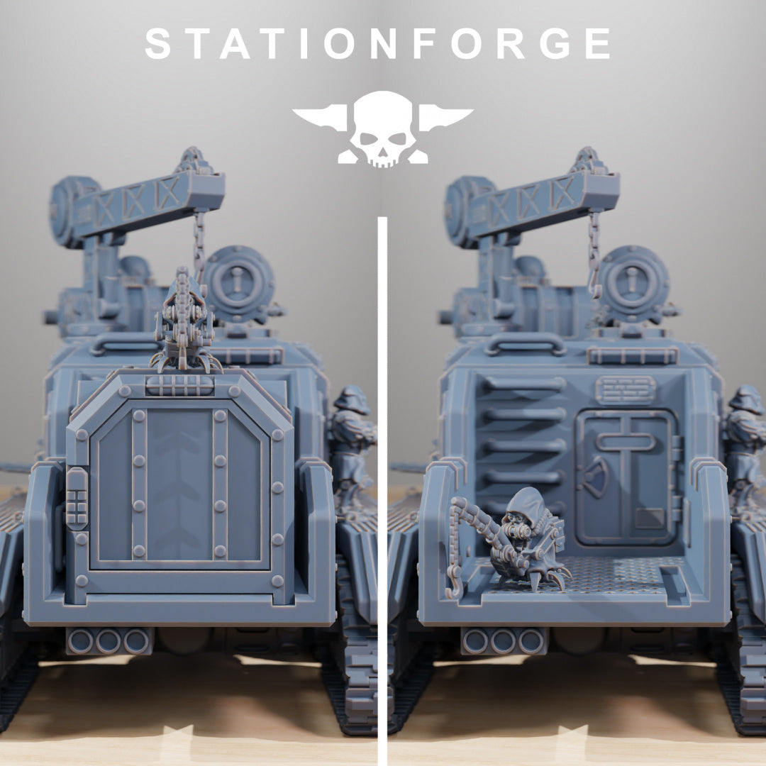 Scavenger Prospector - Compatible with Warhammer 40K - by Station Forge - Tabletop RPG Miniature - Roleplaying 3D Printed Fantasy Mini