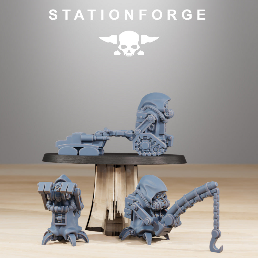 Scavenger Prospector - Compatible with Warhammer 40K - by Station Forge - Tabletop RPG Miniature - Roleplaying 3D Printed Fantasy Mini