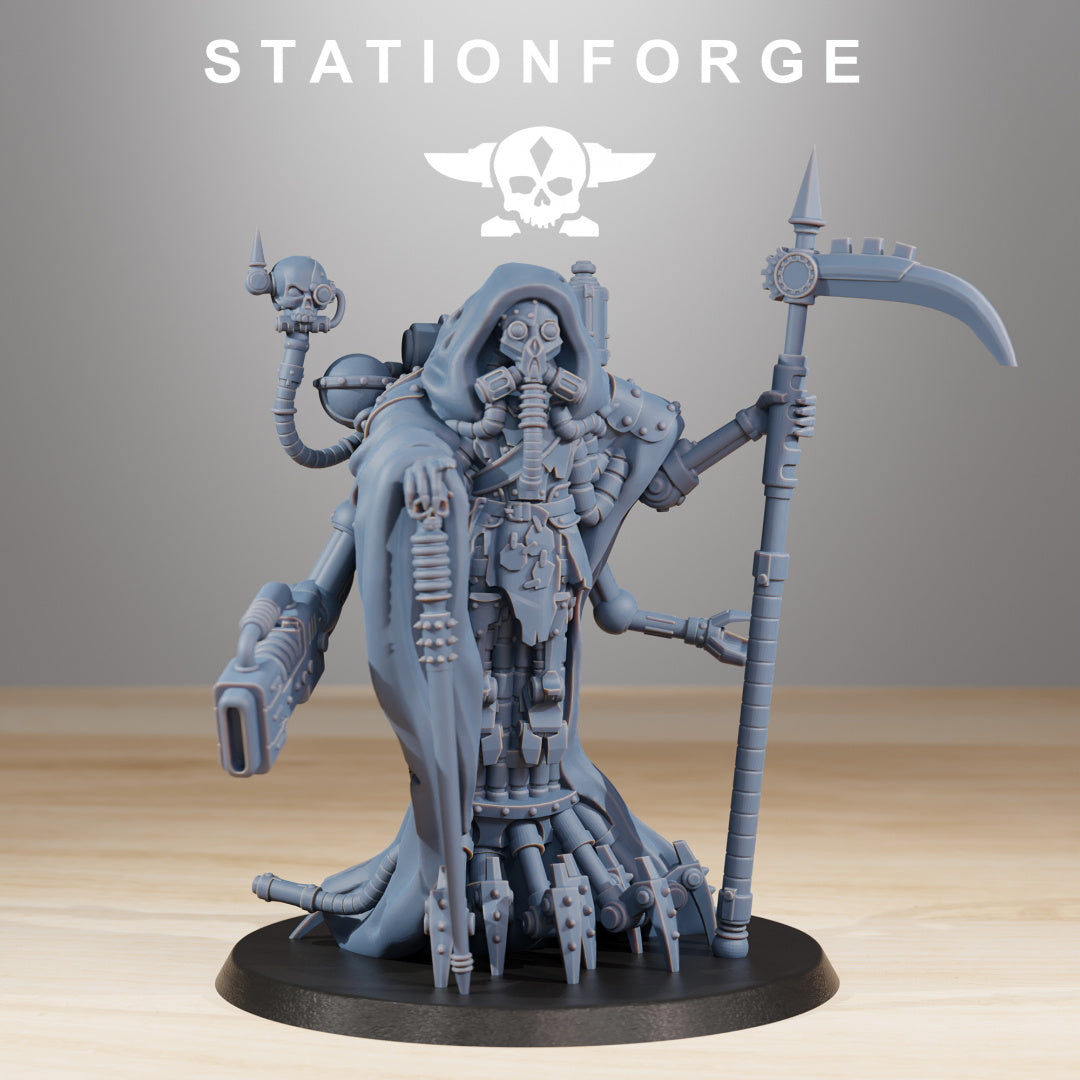 Scavenger Reaper - Compatible with Warhammer 40K - by Station Forge - Tabletop RPG Miniature - Roleplaying 3D Printed Fantasy Mini