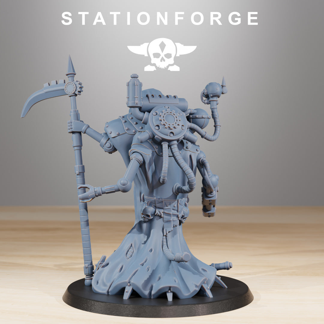 Scavenger Reaper - Compatible with Warhammer 40K - by Station Forge - Tabletop RPG Miniature - Roleplaying 3D Printed Fantasy Mini