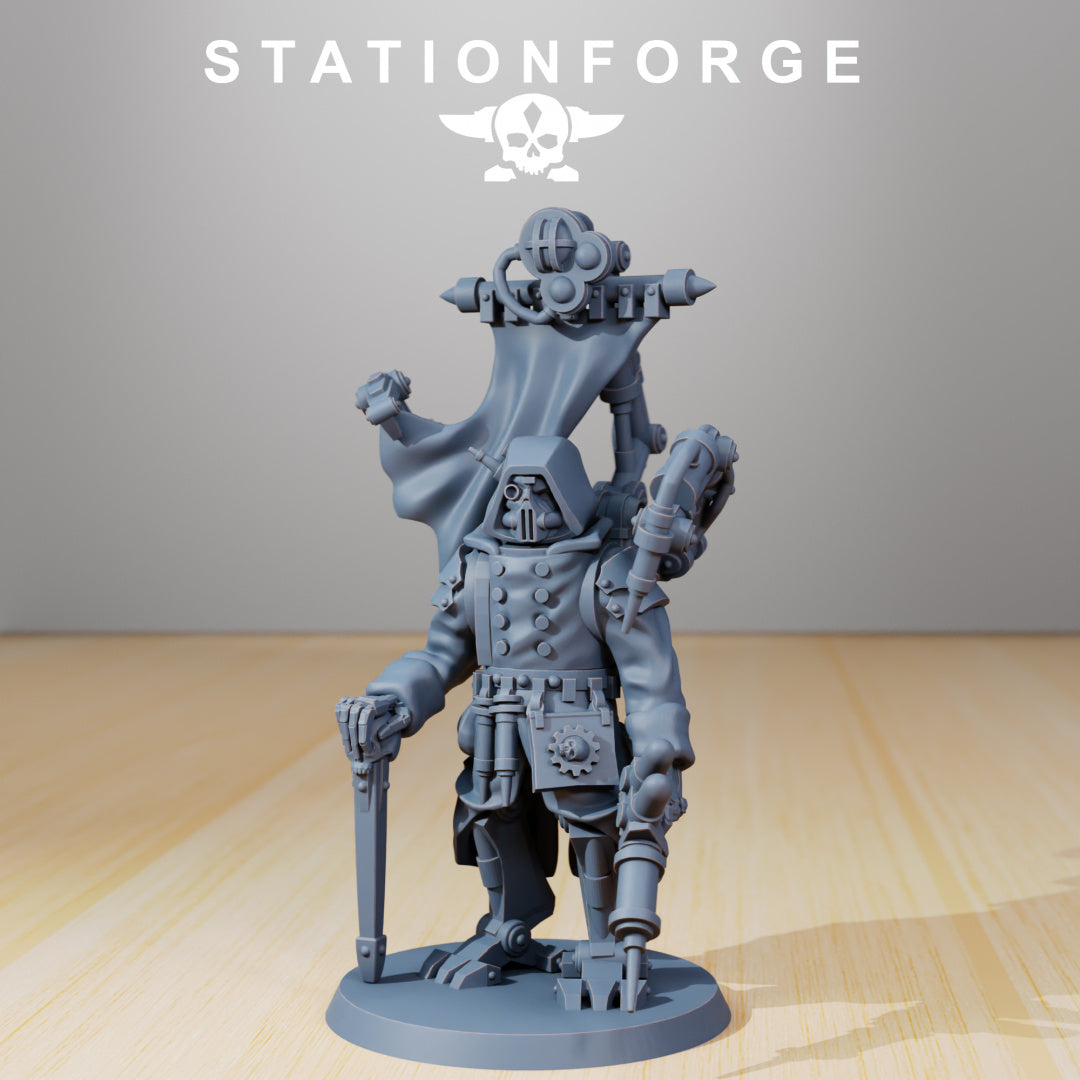 Scavenger Repair Doc - by Station Forge - Tabletop RPG Miniature - Roleplaying 3D Printed Fantasy Mini