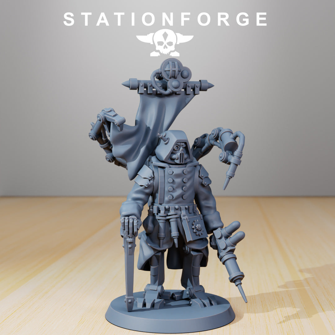 Scavenger Repair Doc - by Station Forge - Tabletop RPG Miniature - Roleplaying 3D Printed Fantasy Mini