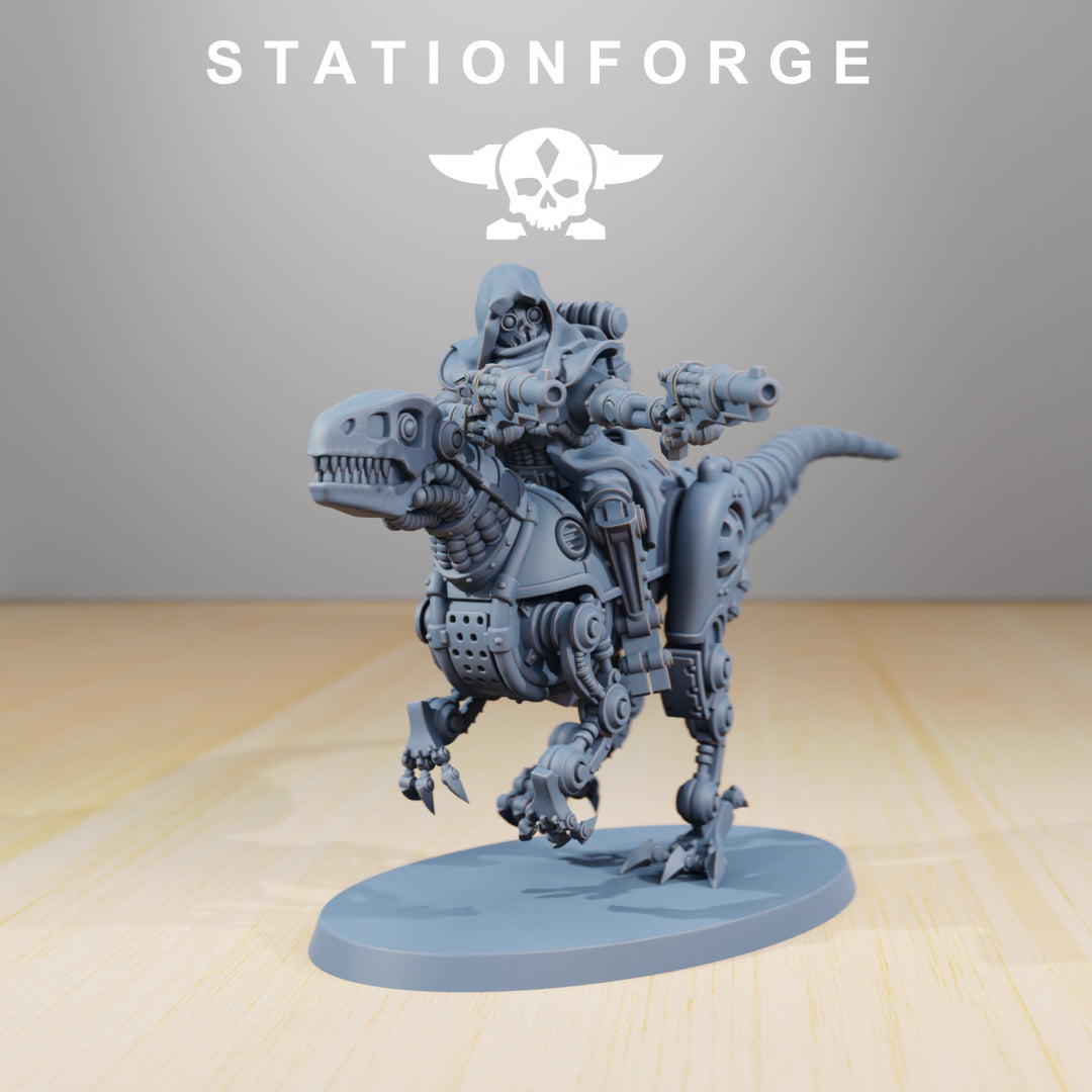 Scavenger Riders - by Station Forge - Tabletop RPG Miniature - Roleplaying 3D Printed Fantasy Mini