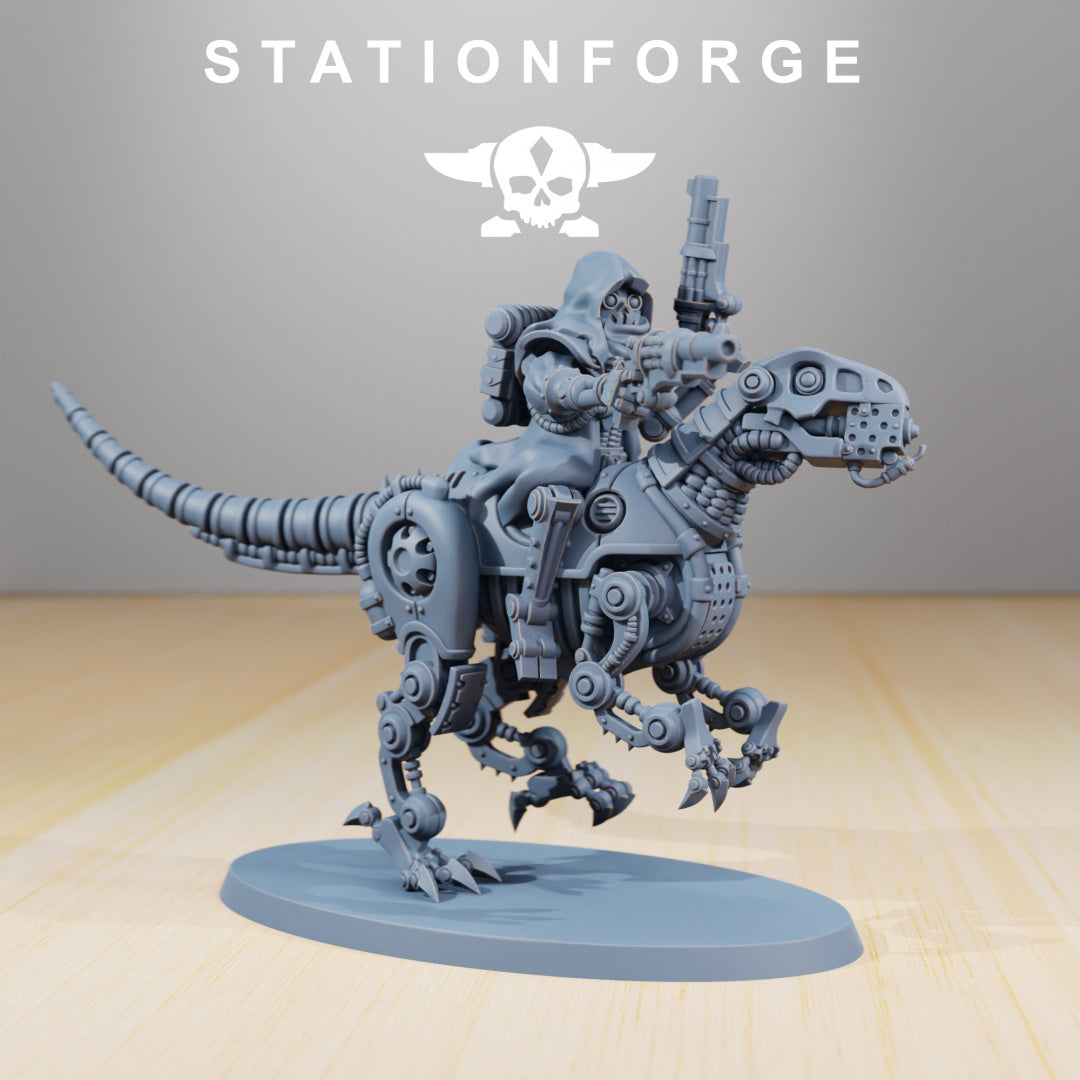 Scavenger Riders - by Station Forge - Tabletop RPG Miniature - Roleplaying 3D Printed Fantasy Mini