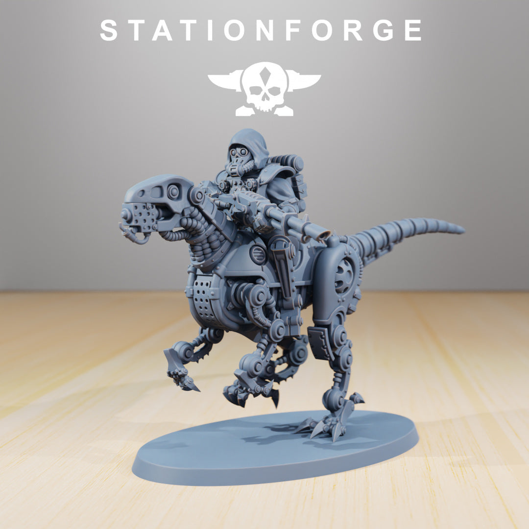 Scavenger Riders - by Station Forge - Tabletop RPG Miniature - Roleplaying 3D Printed Fantasy Mini