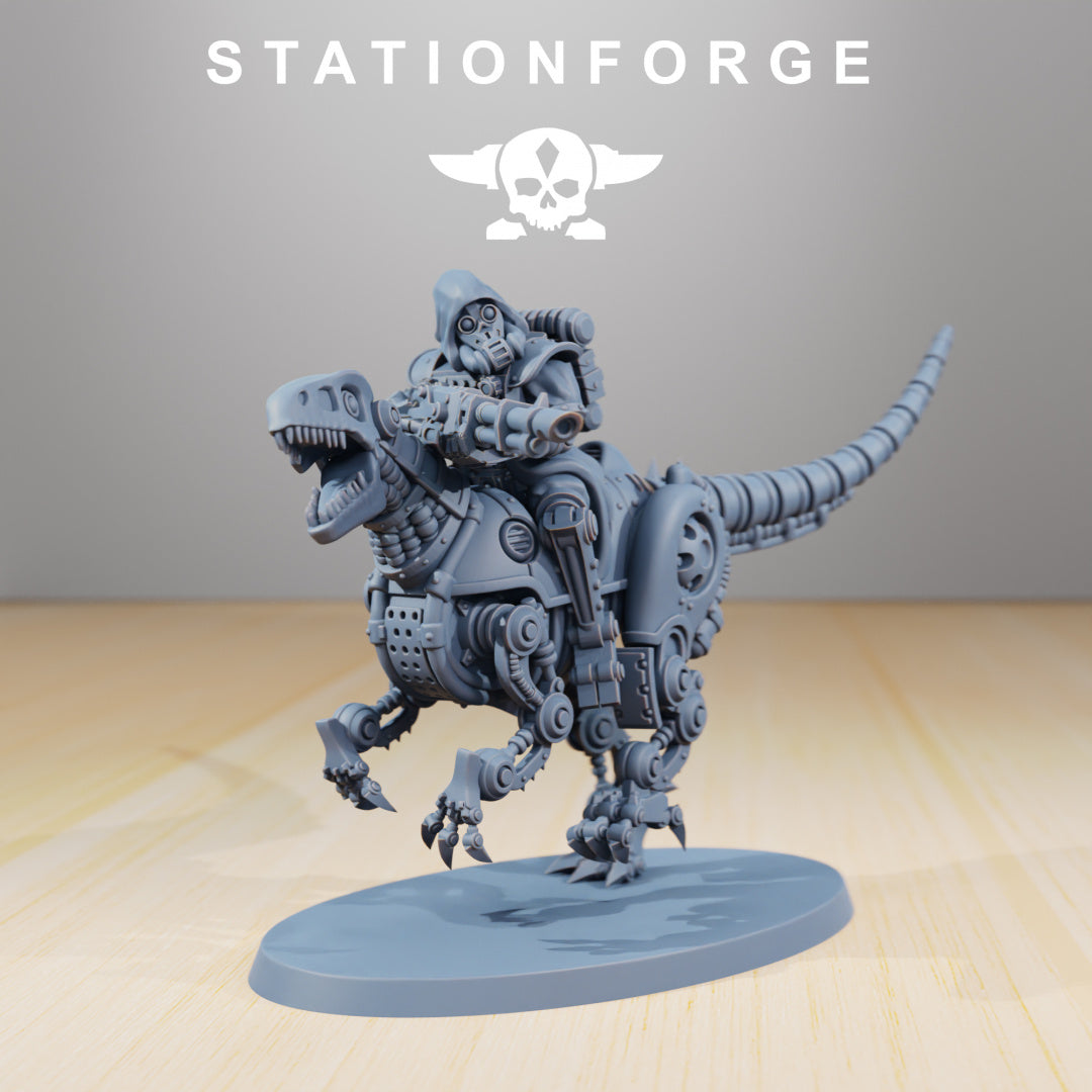 Scavenger Riders - by Station Forge - Tabletop RPG Miniature - Roleplaying 3D Printed Fantasy Mini