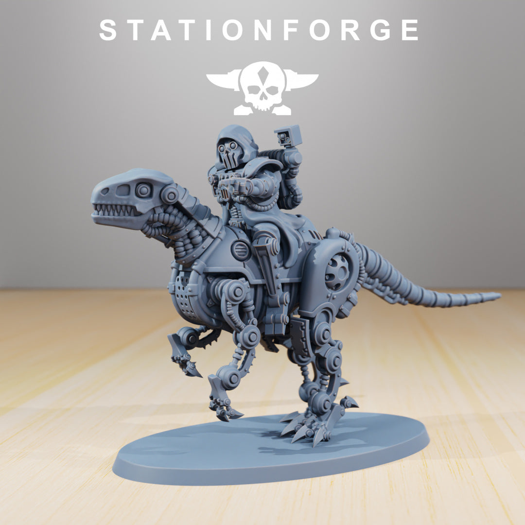 Scavenger Riders - by Station Forge - Tabletop RPG Miniature - Roleplaying 3D Printed Fantasy Mini