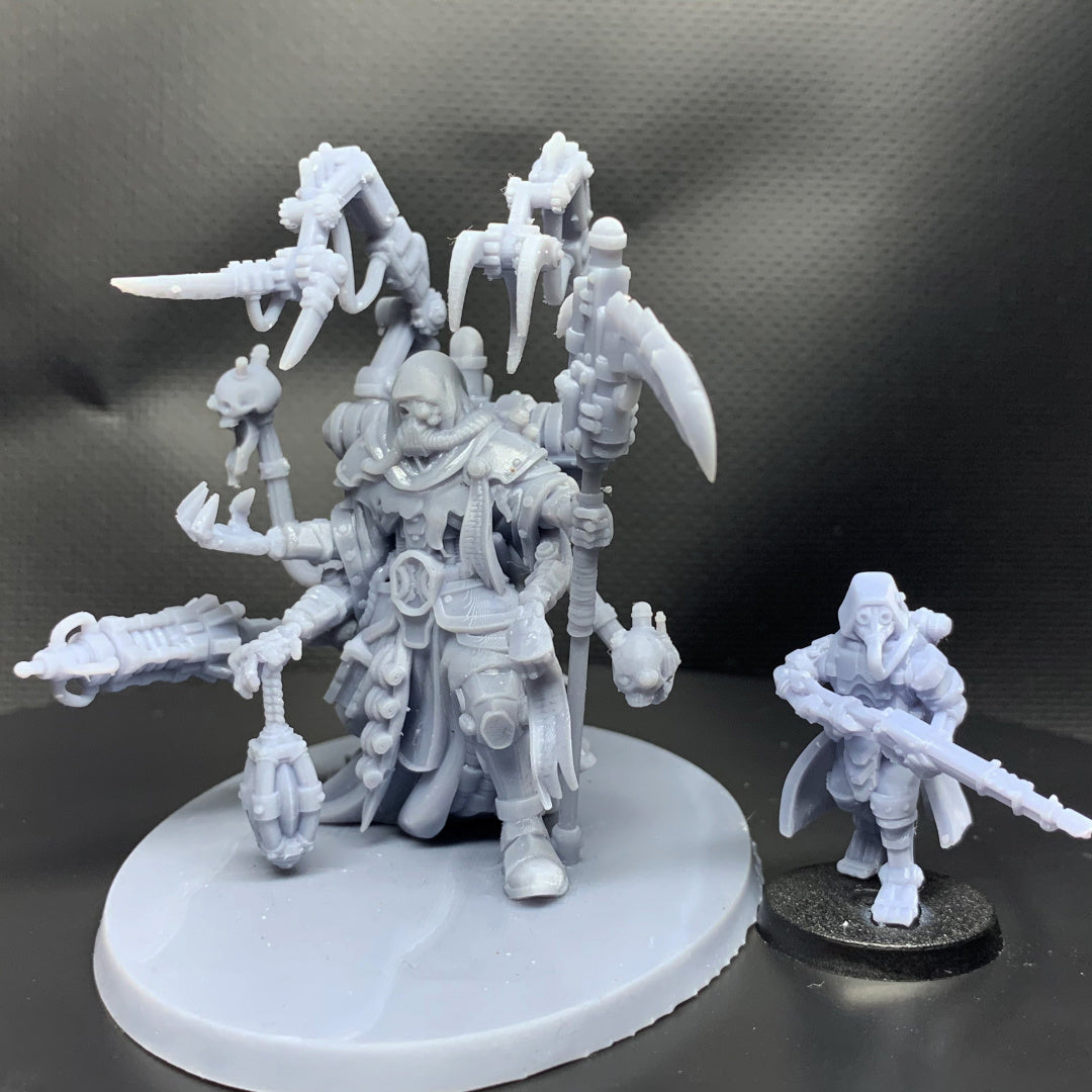 Scavenger Seeker - by Station Forge - Tabletop RPG Miniature - Roleplaying 3D Printed Fantasy Mini