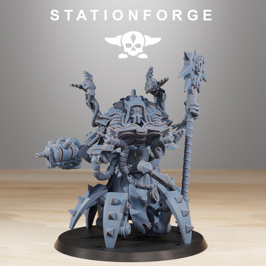 Scavenger The Librarian - Compatible with Warhammer 40K - by Station Forge - Tabletop RPG Miniature - Roleplaying 3D Printed Fantasy Mini