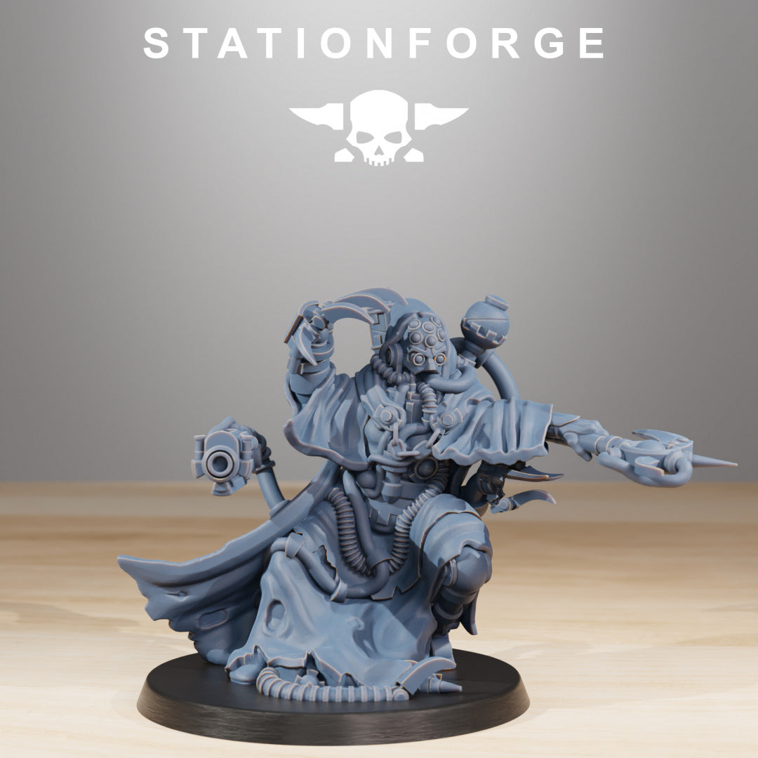 Scavenger The Seer - Compatible with Warhammer 40k - by Station Forge - Tabletop RPG Miniature - Roleplaying 3D Printed Fantasy Mini