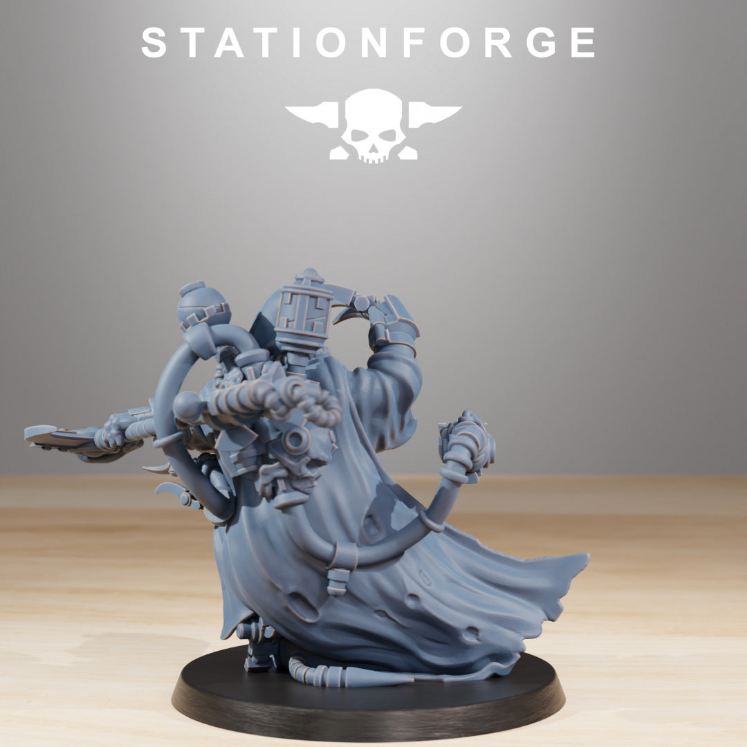 Scavenger The Seer - Compatible with Warhammer 40k - by Station Forge - Tabletop RPG Miniature - Roleplaying 3D Printed Fantasy Mini