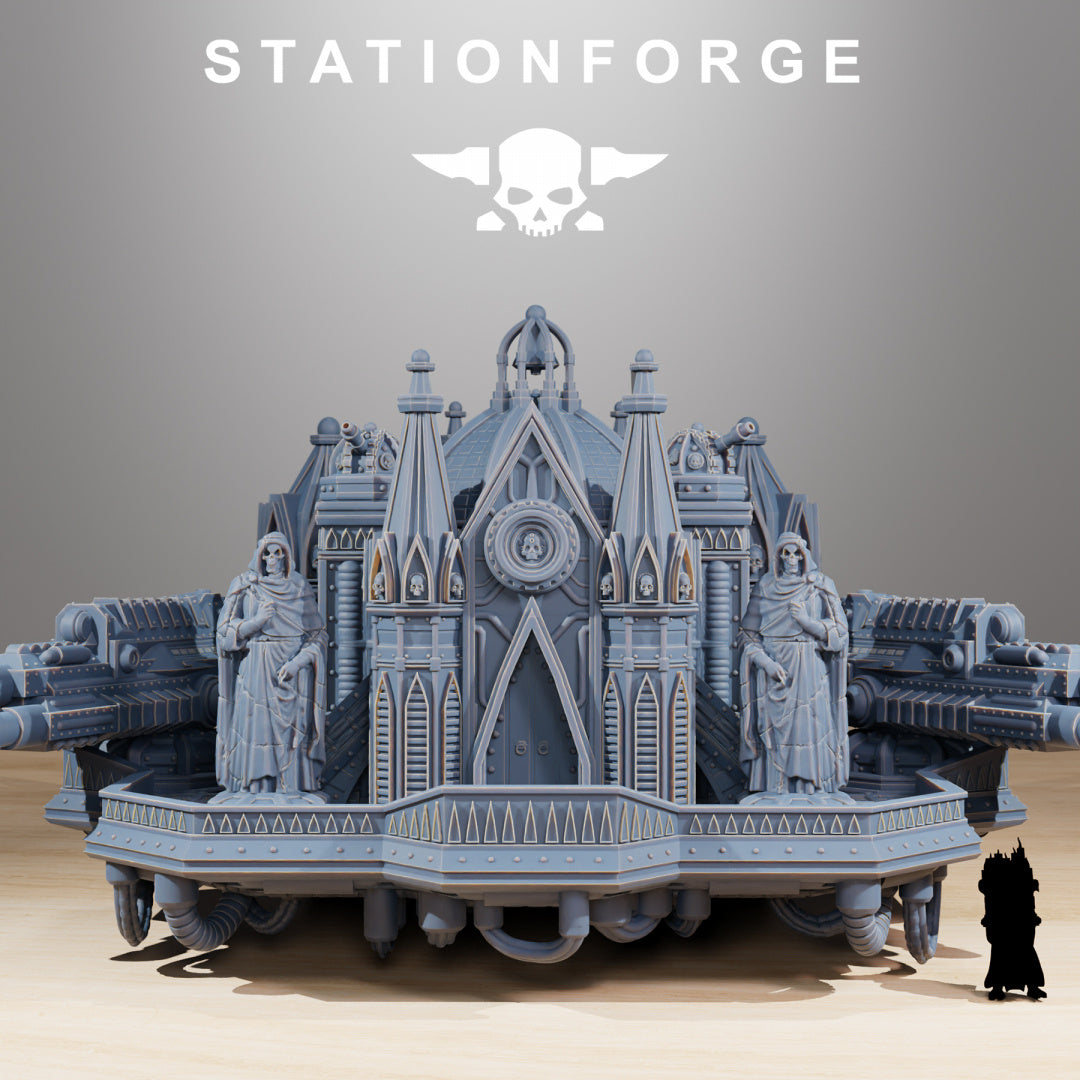 Scavenger Trident - by Station Forge - Tabletop RPG Miniature - Roleplaying 3D Printed Fantasy Mini