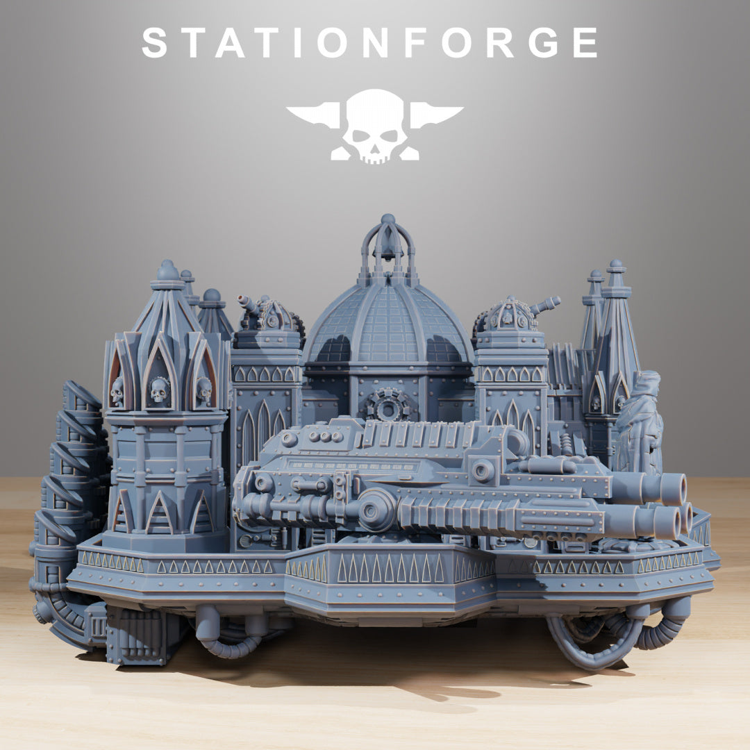 Scavenger Trident - by Station Forge - Tabletop RPG Miniature - Roleplaying 3D Printed Fantasy Mini