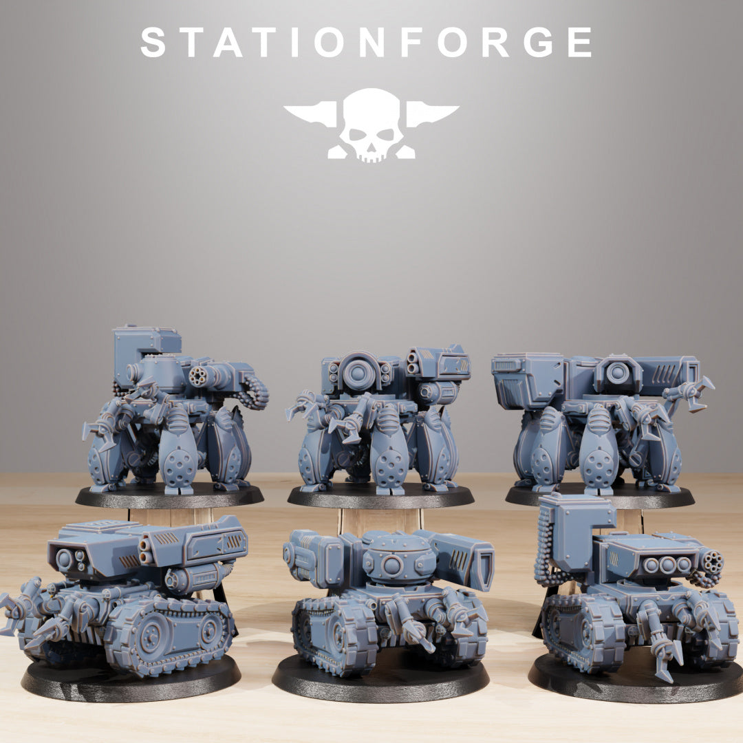 Scavenger Volatiles - Compatible with Warhammer 40K - by Station Forge - Tabletop RPG Miniature - Roleplaying 3D Printed Fantasy Mini