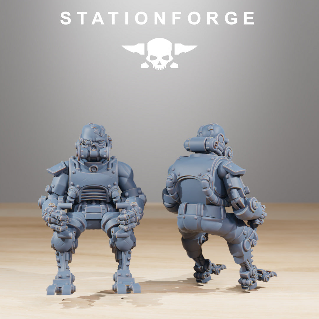 Scavenger Walker - Compatible with Warhammer 40K - by Station Forge - Tabletop RPG Miniature - Roleplaying 3D Printed Fantasy Mini