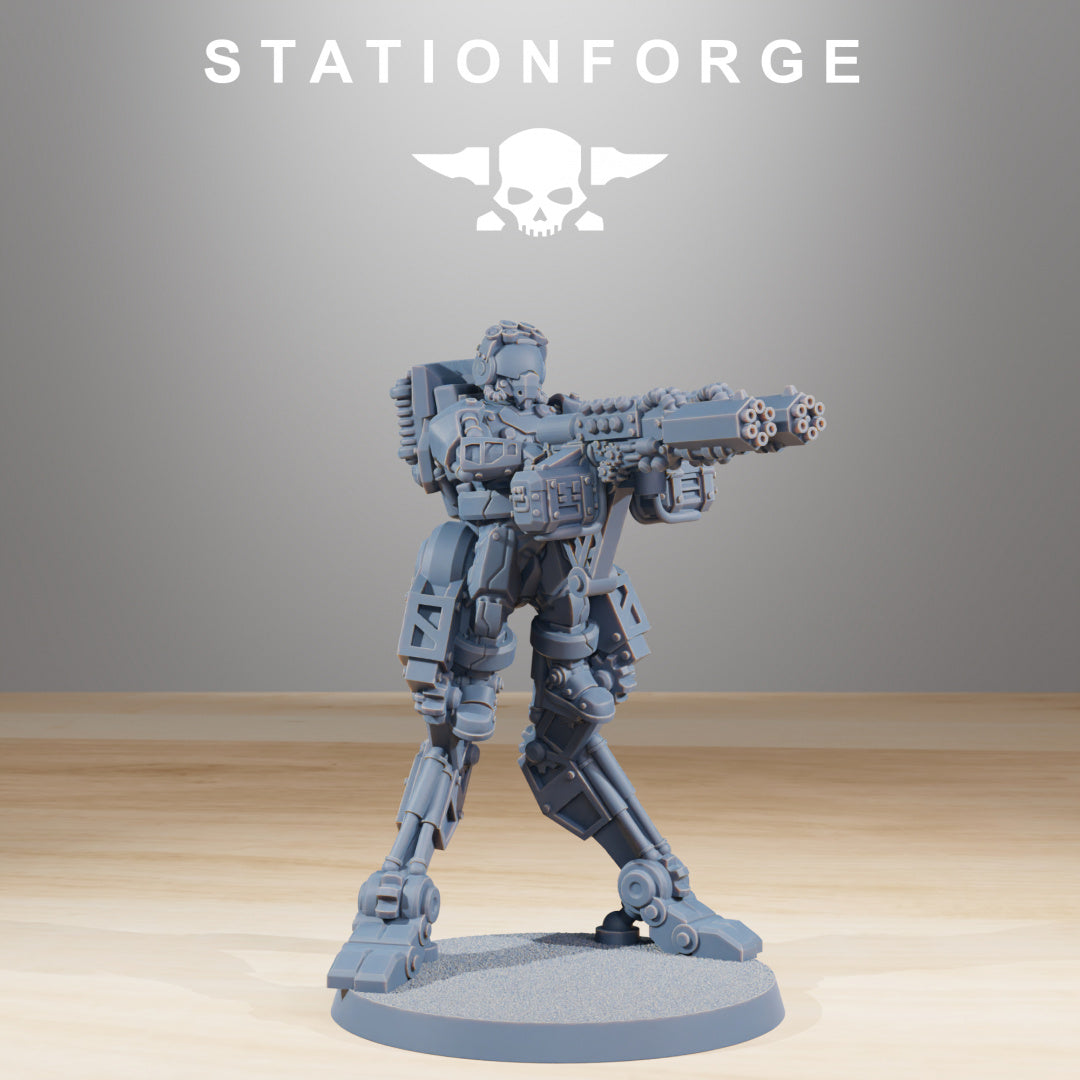 Scavenger Wayfarer V2 - Compatible with Warhammer 40K - by Station Forge - Tabletop RPG Miniature - Roleplaying 3D Printed Fantasy Mini