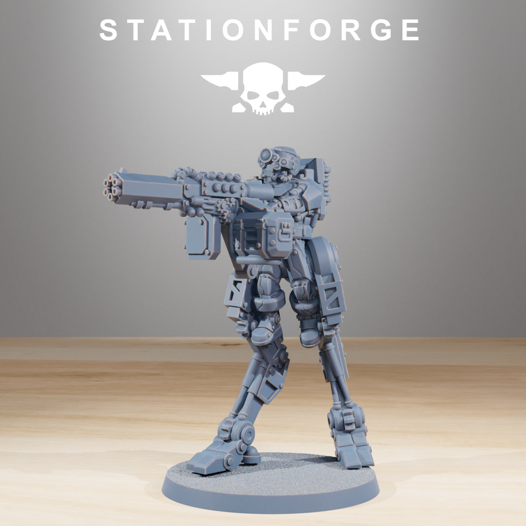 Scavenger Wayfarer V2 - Compatible with Warhammer 40K - by Station Forge - Tabletop RPG Miniature - Roleplaying 3D Printed Fantasy Mini