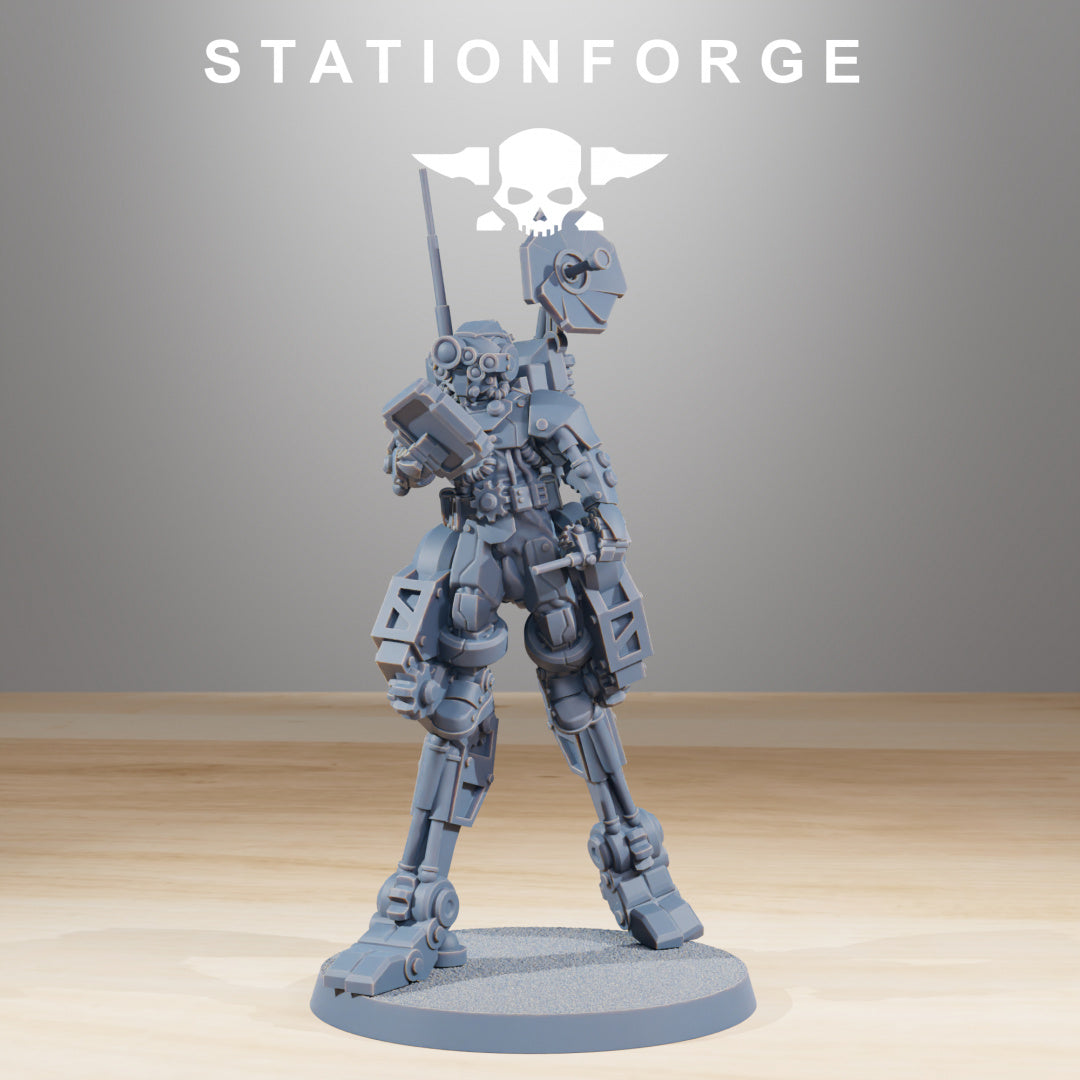 Scavenger Wayfarer V2 - Compatible with Warhammer 40K - by Station Forge - Tabletop RPG Miniature - Roleplaying 3D Printed Fantasy Mini