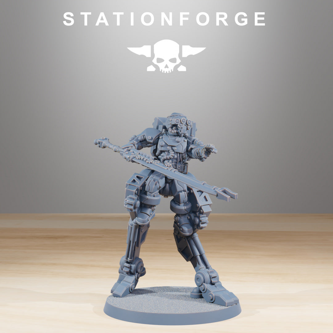 Scavenger Wayfarer V2 - Compatible with Warhammer 40K - by Station Forge - Tabletop RPG Miniature - Roleplaying 3D Printed Fantasy Mini