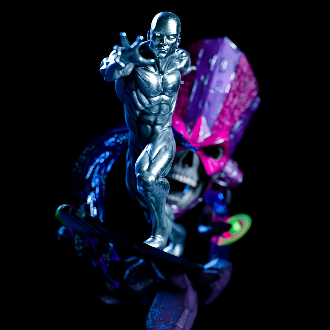 Silver Surfer Sculpture (75mm to 500mm) - Unassembled/Unpainted/3D Print
