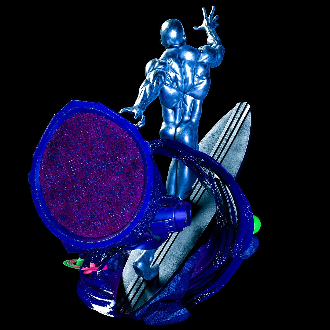 Silver Surfer Sculpture (75mm to 500mm) - Unassembled/Unpainted/3D Print