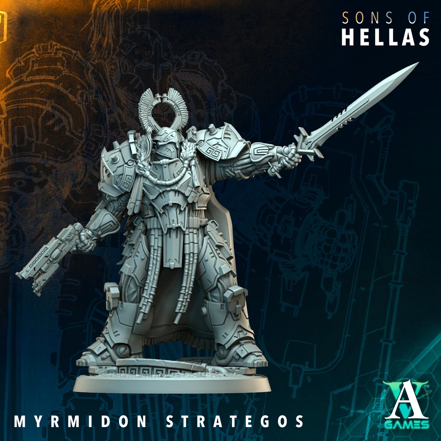 Myrmidon Strategos - TTRPG - Wargaming - Grimdark