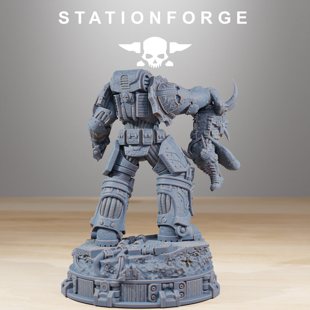 Socratis Collectible - Compatible with Warhammer 40K - by Station Forge - Tabletop RPG Miniature - Roleplaying 3D Printed Fantasy Mini