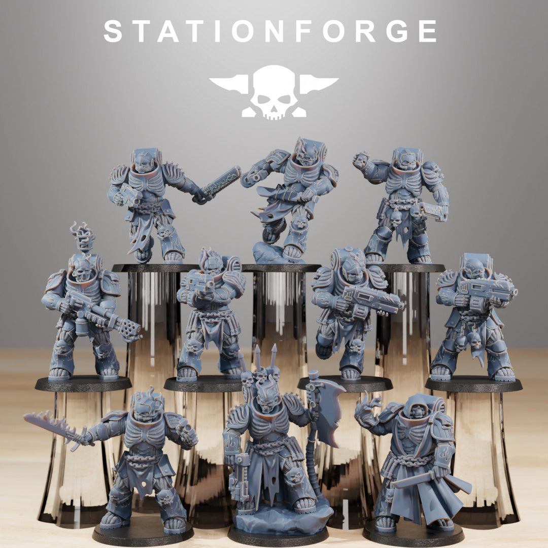 Socratis Doom Reapers - by Station Forge - Tabletop RPG Miniature - Roleplaying 3D Printed Fantasy Mini