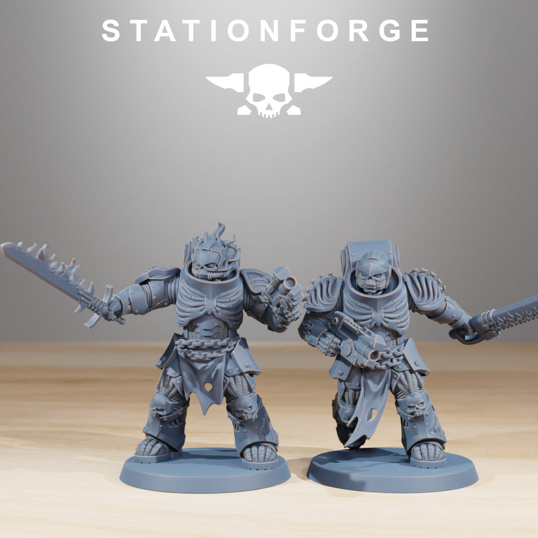 Socratis Doom Reapers - by Station Forge - Tabletop RPG Miniature - Roleplaying 3D Printed Fantasy Mini