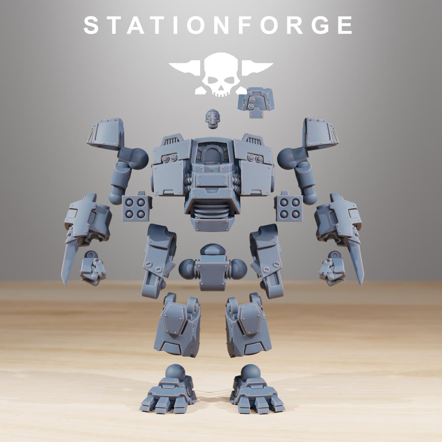 Socratis Dreadstorm - Compatible with Warhammer 40K - by Station Forge - Tabletop RPG Miniature - Roleplaying 3D Printed Fantasy Mini