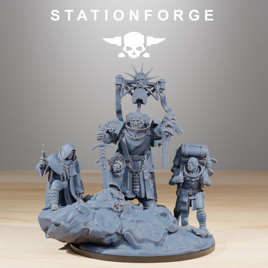 Socratis Grand Master - Compatible with Warhammer 40K - by Station Forge - Tabletop RPG Miniature - Roleplaying 3D Printed Fantasy Mini