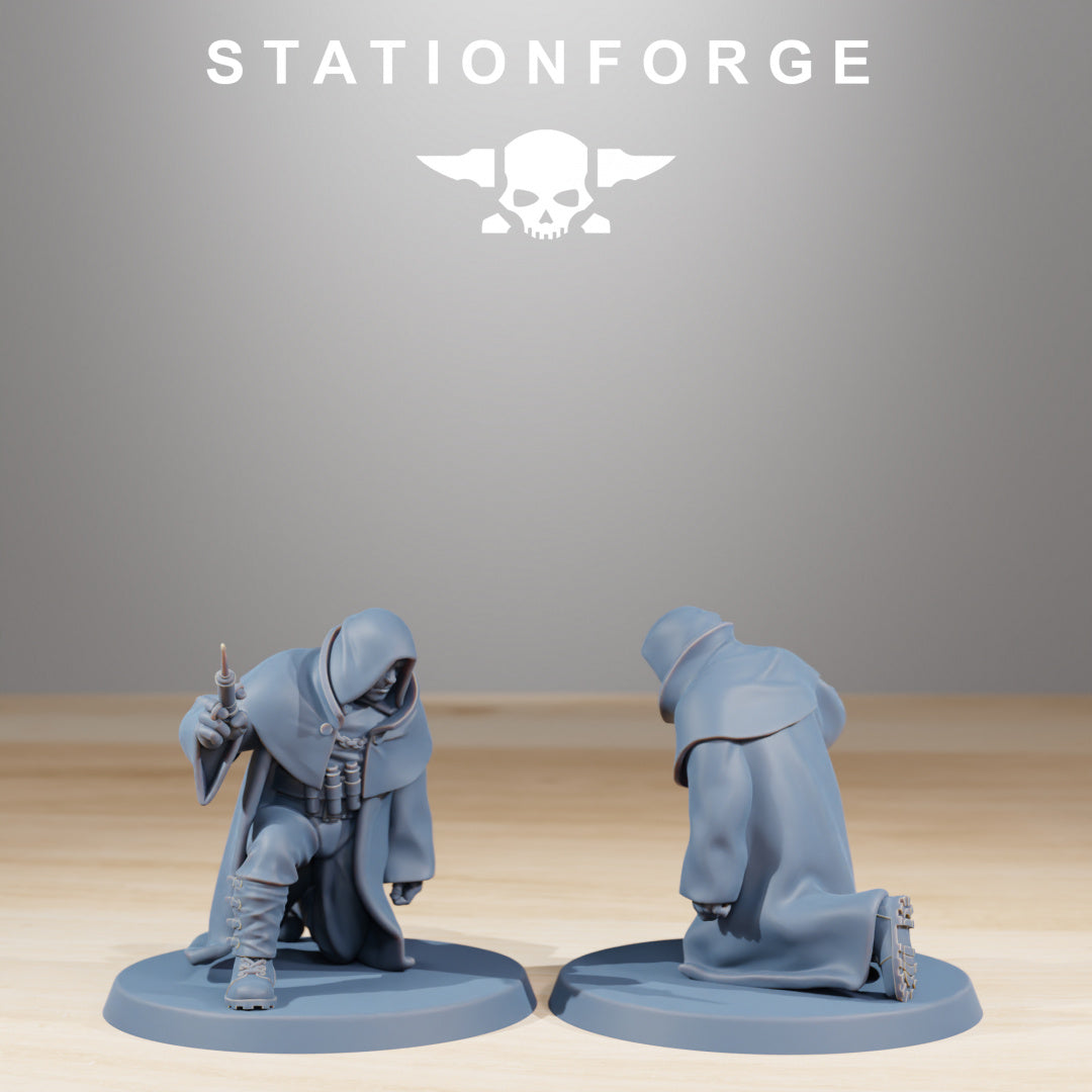 Socratis Grand Master - Compatible with Warhammer 40K - by Station Forge - Tabletop RPG Miniature - Roleplaying 3D Printed Fantasy Mini