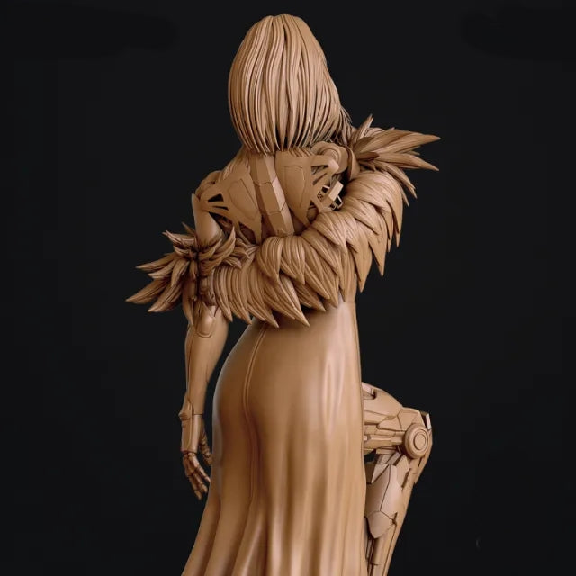 Songbird Sculpture (75mm to 500mm) - Unassembled/Unpainted/3D Print