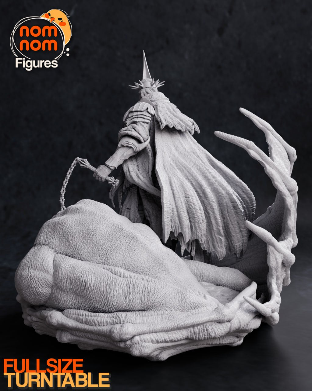 Angma Witch King - Lord of the Rings - by Nom Nom- Tabletop RPG Miniature - Roleplaying 3D Printed Fantasy Mini