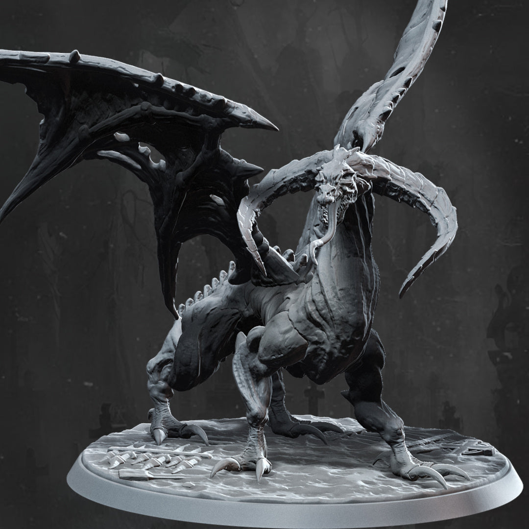 Specter Dragon Ruler Spectral Dragon - Dungeons and Dragons - Lord of the Rings - RPG Minia ...