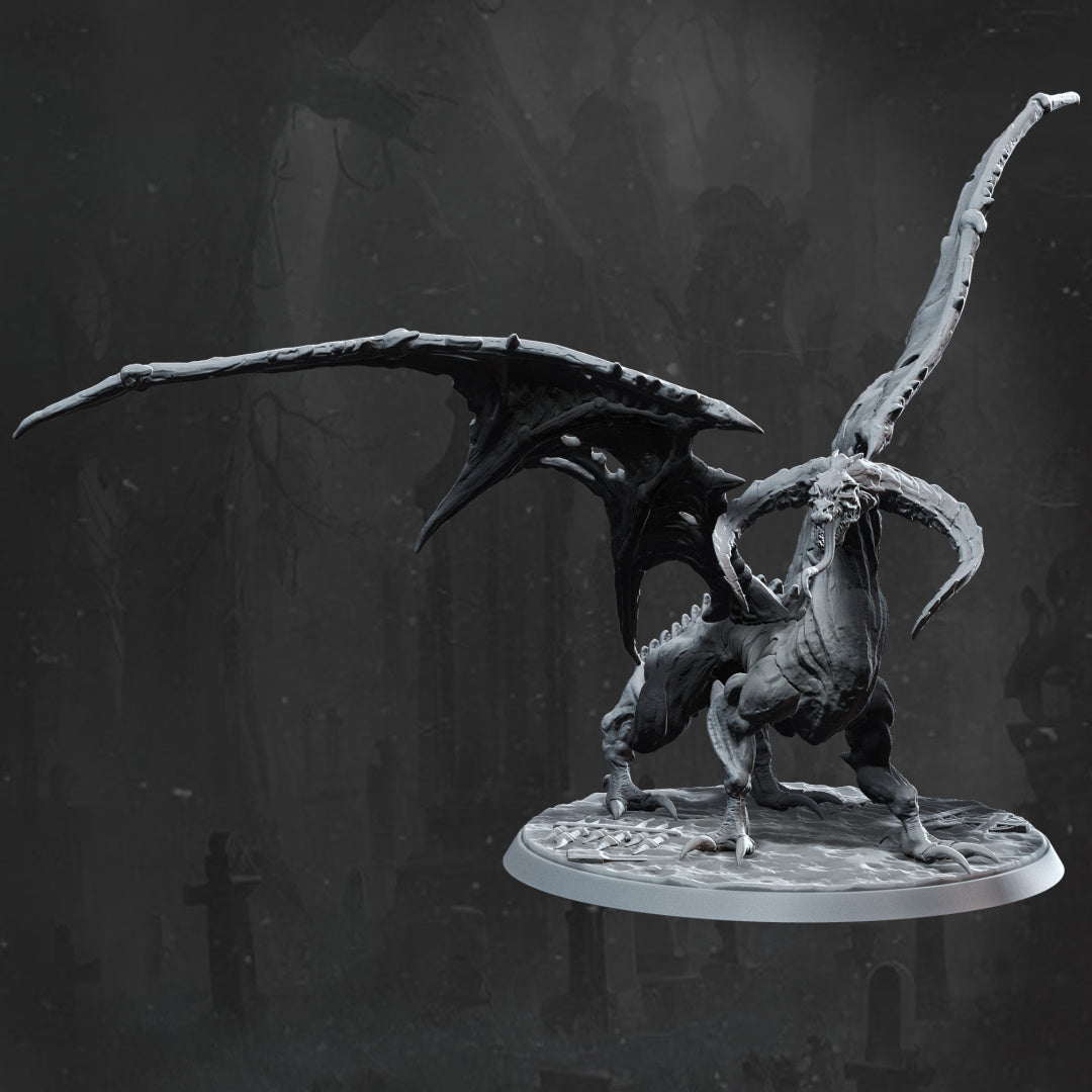 Specter Dragon Ruler Spectral Dragon - Dungeons and Dragons - Lord of the Rings - RPG Minia ...