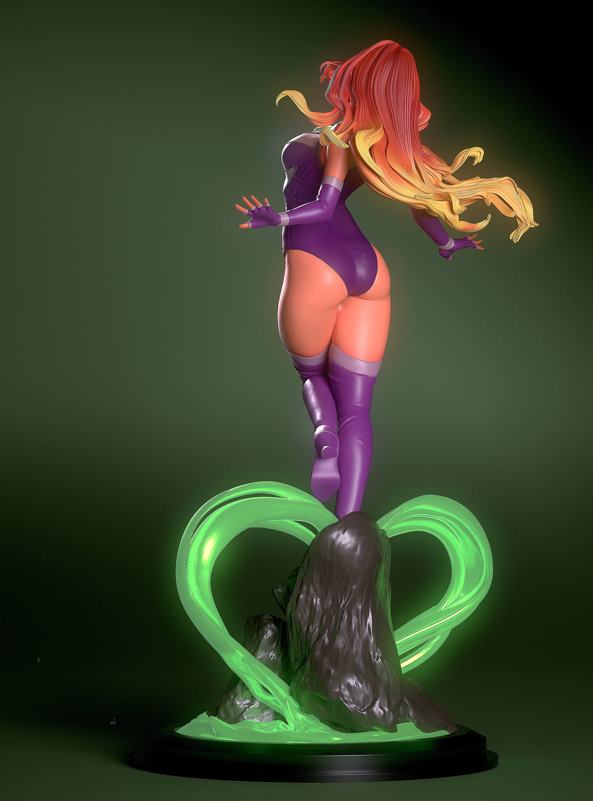 Starfire Sculpture(75mm to 500mm) - Unassembled/Unpainted/3D Print