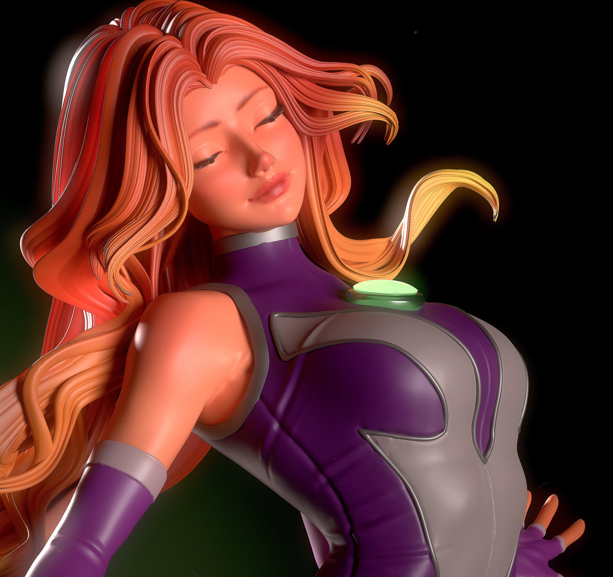 Starfire Sculpture(75mm to 500mm) - Unassembled/Unpainted/3D Print