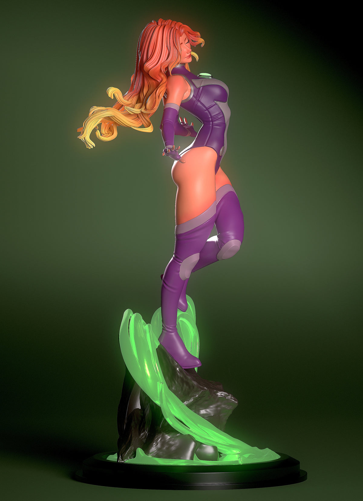 Starfire Sculpture(75mm to 500mm) - Unassembled/Unpainted/3D Print