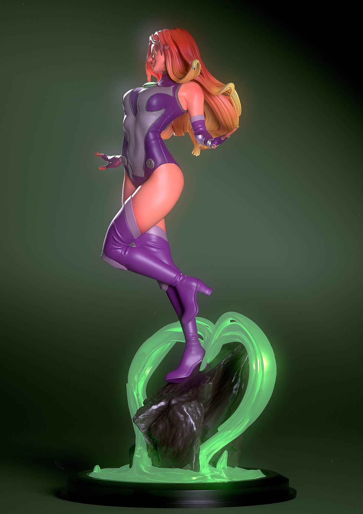 Starfire Sculpture(75mm to 500mm) - Unassembled/Unpainted/3D Print
