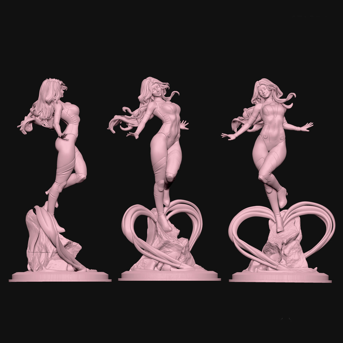 Starfire Sculpture(75mm to 500mm) - Unassembled/Unpainted/3D Print