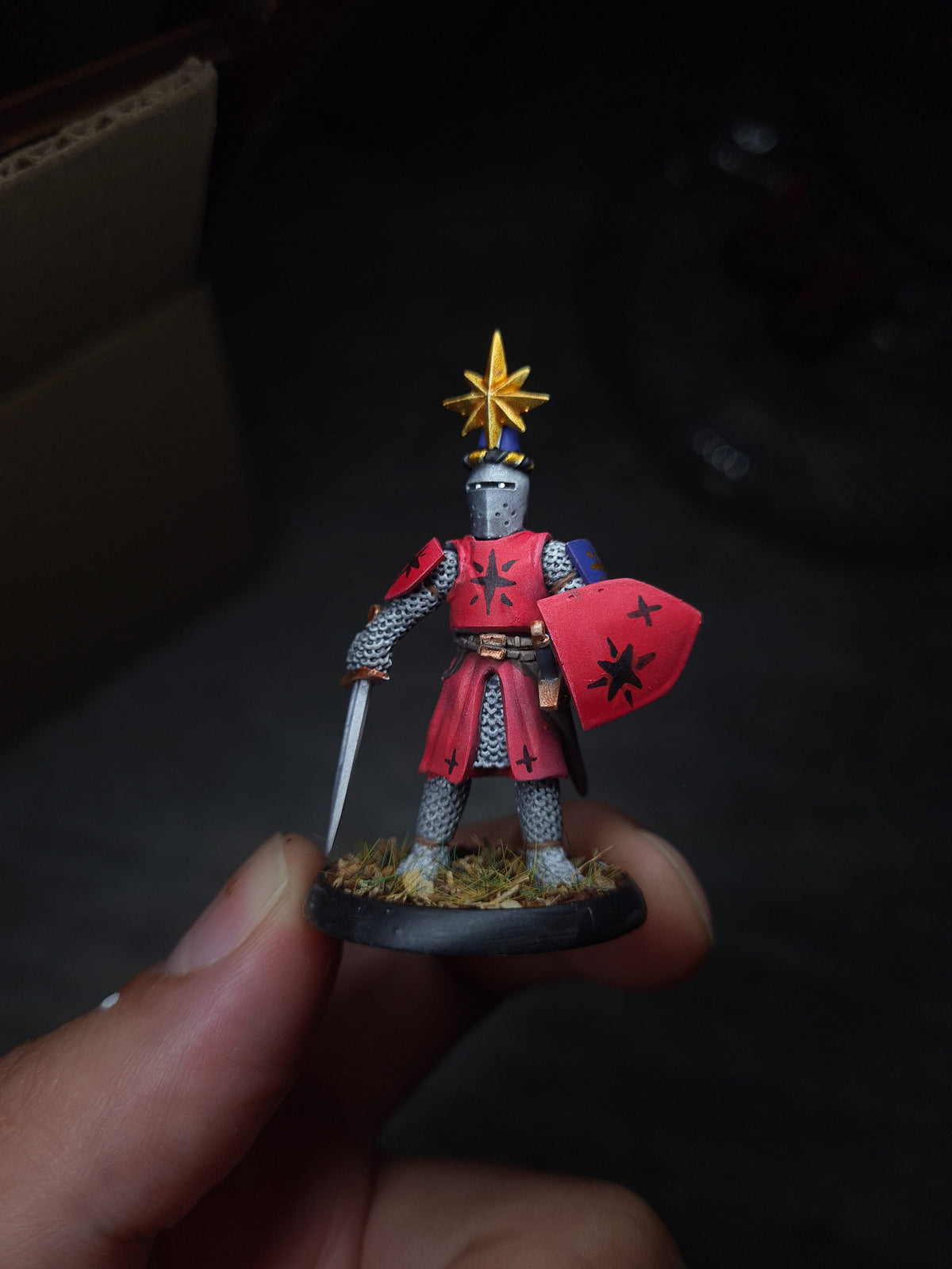 Knights (x12) - Great Helms - TTRPG - Wargaming - Dungeons and Dragons