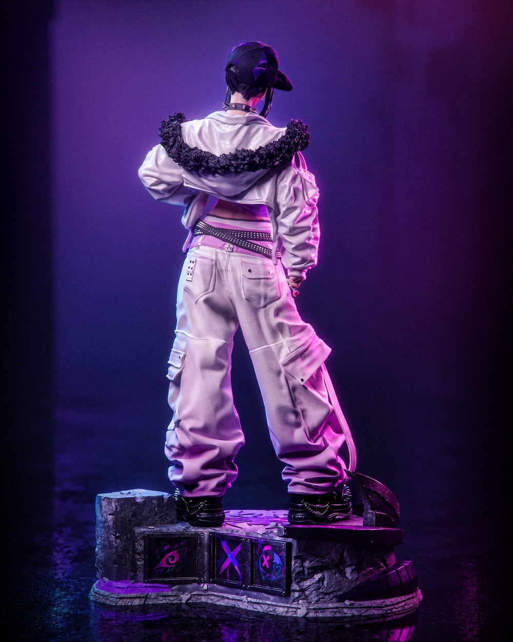 Streetwear Juri Sculpture (75mm to 500mm) - Unassembled/Unpainted/3D Print