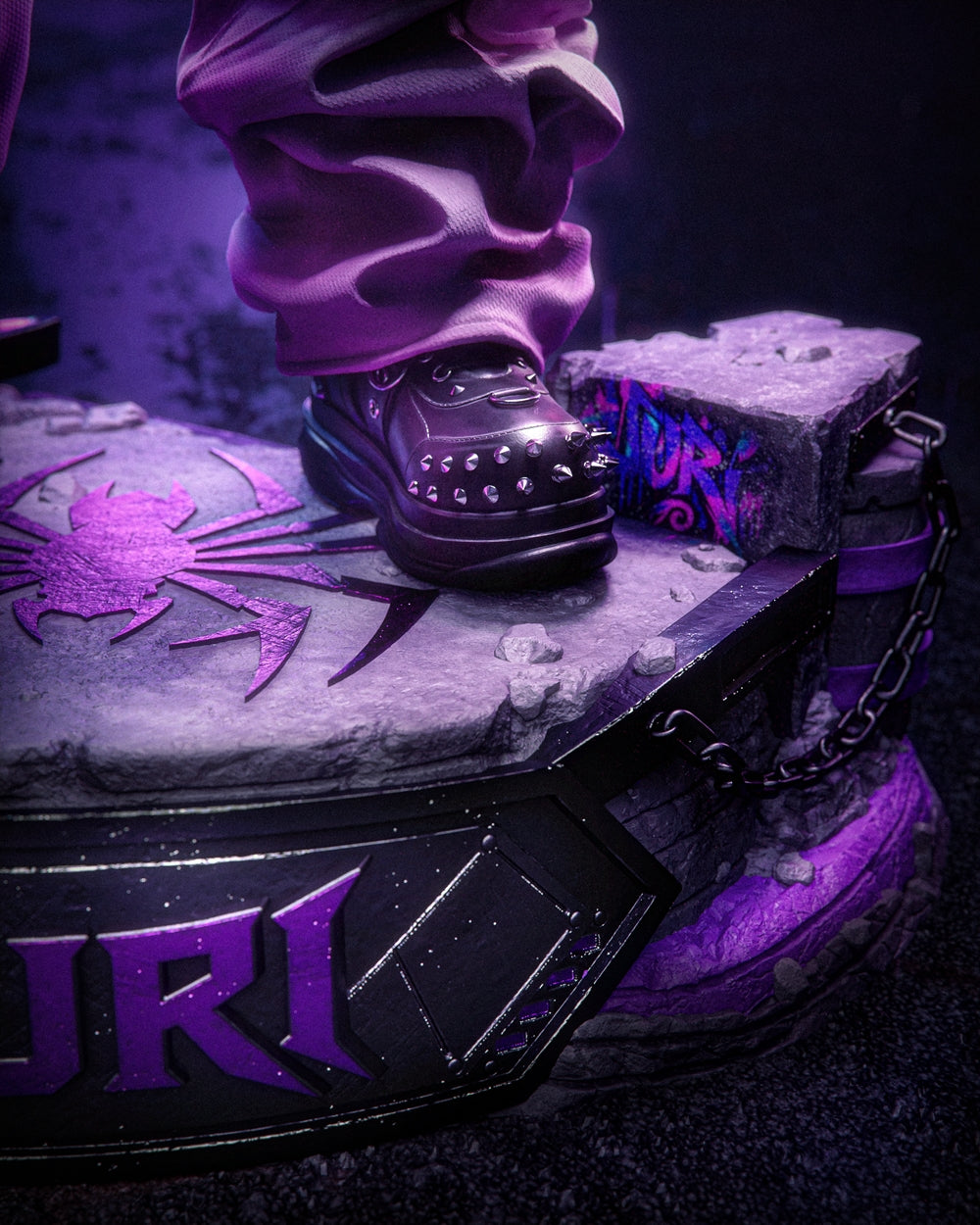Streetwear Juri Sculpture (75mm to 500mm) - Unassembled/Unpainted/3D Print